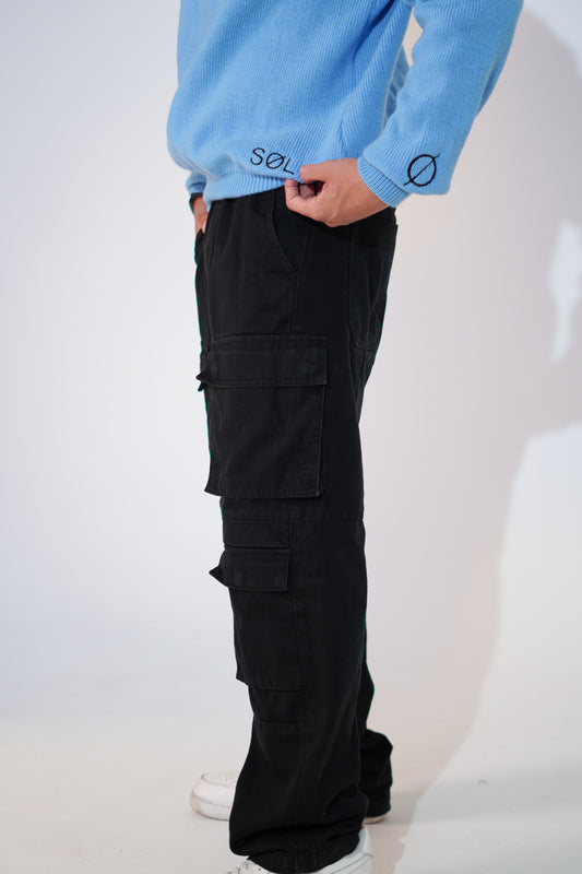 SØL Baby Blue Knitted Sweater D1