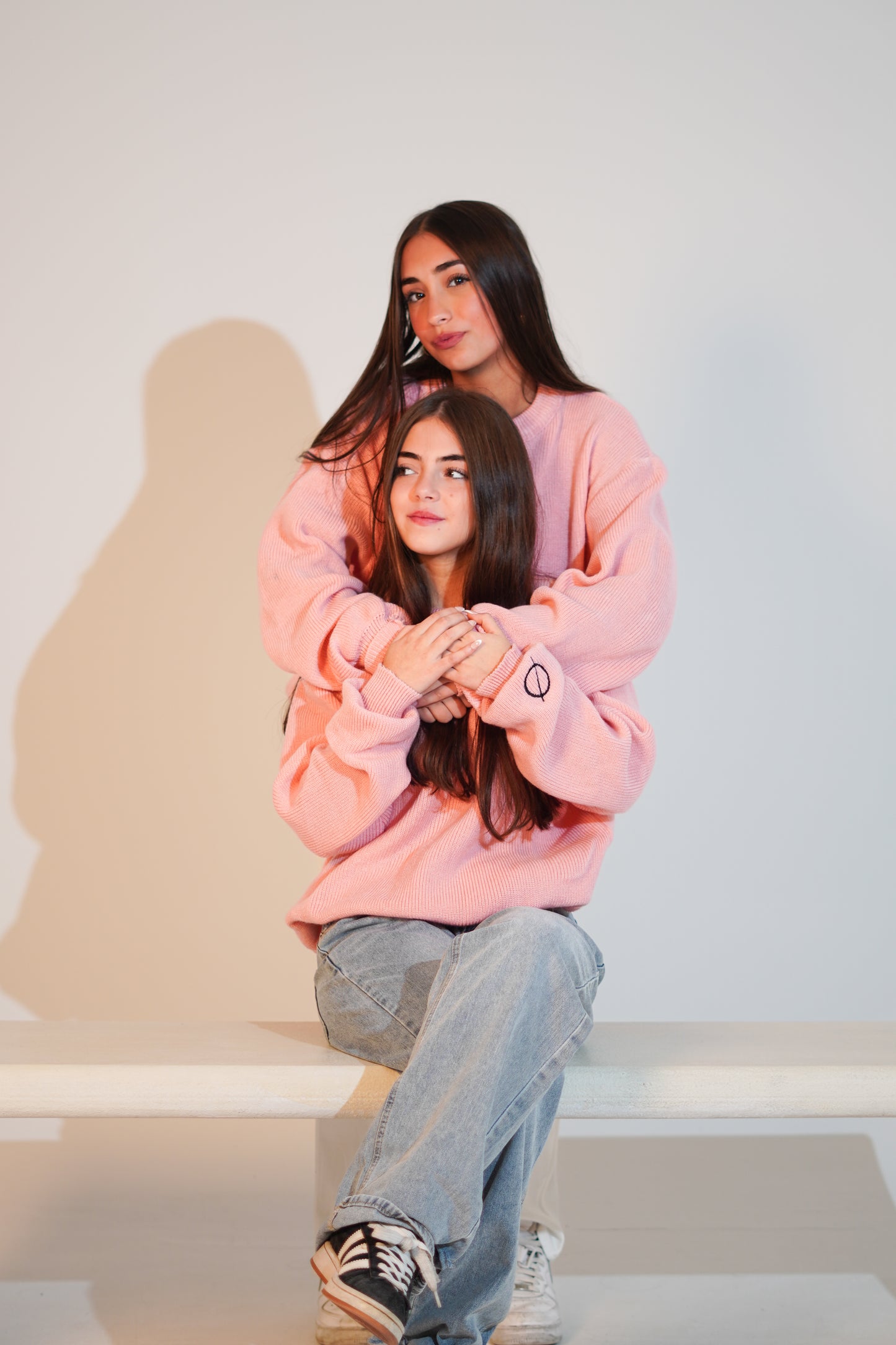 SØL Pink Knitted Sweater D1