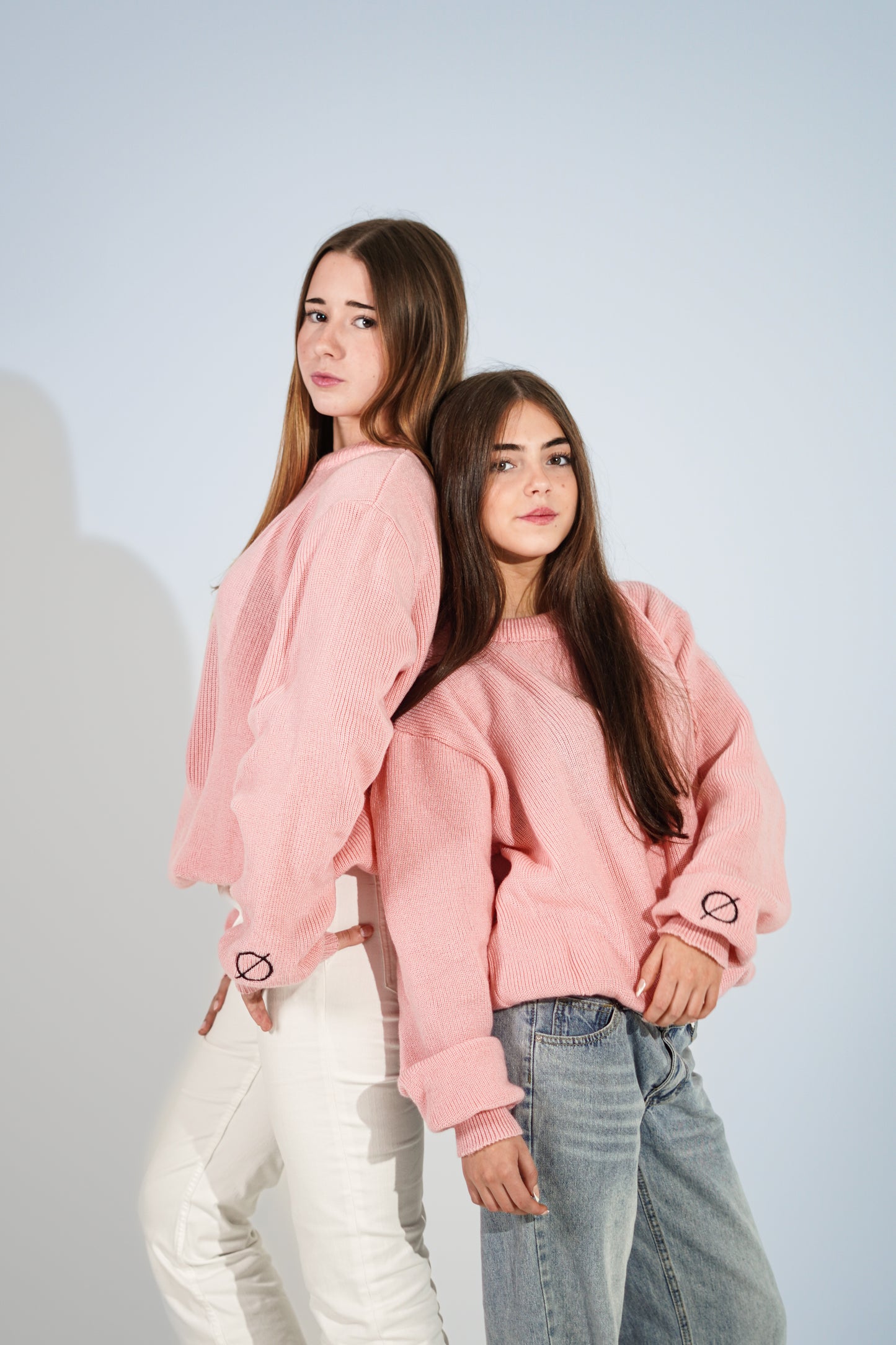 SØL Pink Knitted Sweater D1